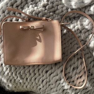 Blush pink Kate spade cross body bag
